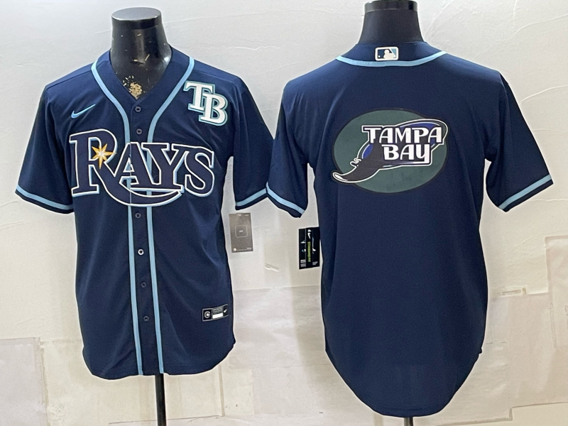 Men 2026 Tampa Bay Rays blank blue Game Nike MLB Jersey 0723027->detroit tigers->MLB Jersey